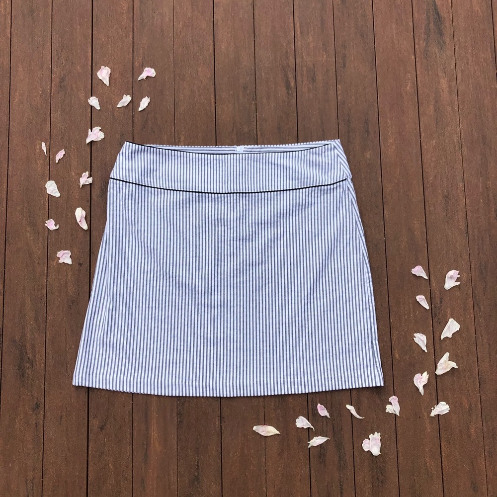 “Nautical” Striped Skirt
